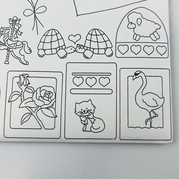 Vtg Banar Designs Sugar & Spice Iron Transfers 1990 Unicorn Panda‎ Kitty Turtles - Picture 3 of 5